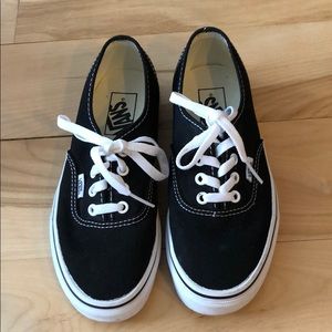 Vans authentic black